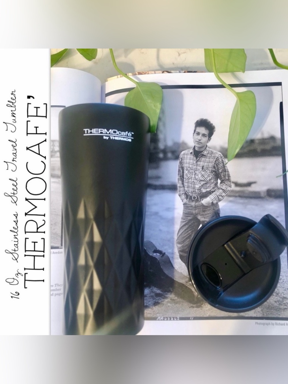 THERMOcafé by Thermos Black Travel Tumbler